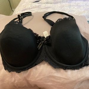 New Chantelle black Demi lined 34 DD bra